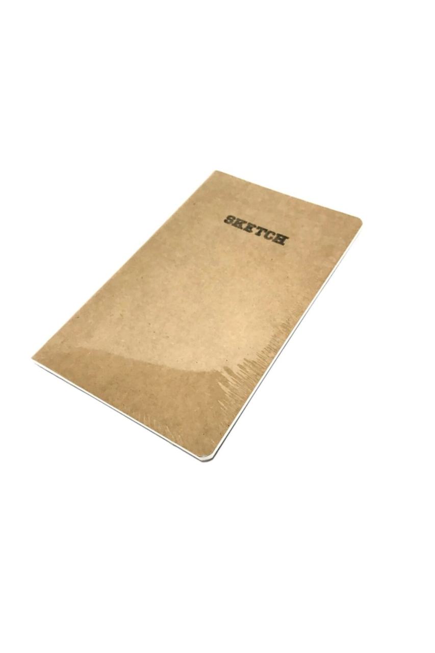 Kraft Kapak Çizim Defteri 13x21cm 100gr