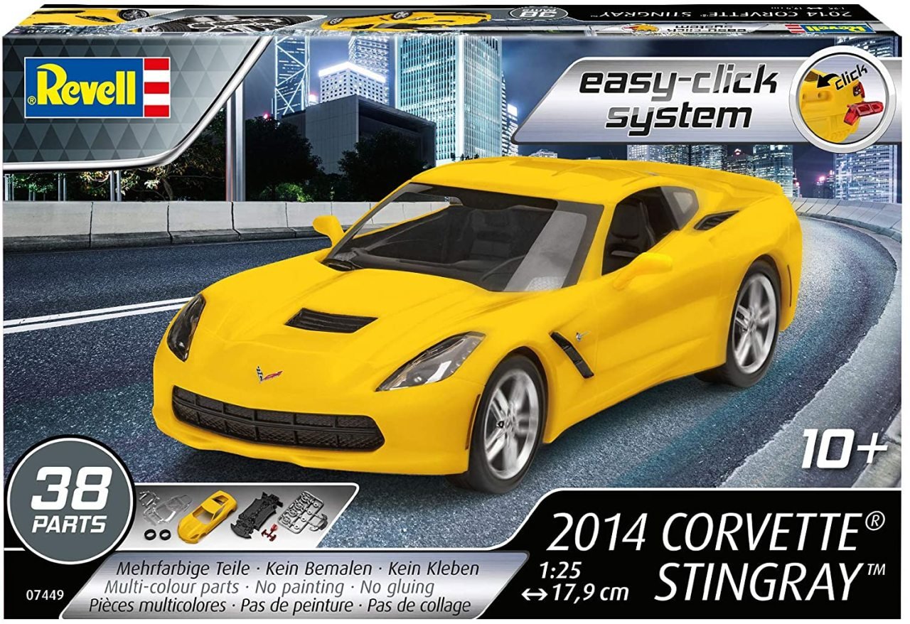 Easy Click Araba 1:25 2014 Corvette Stingray