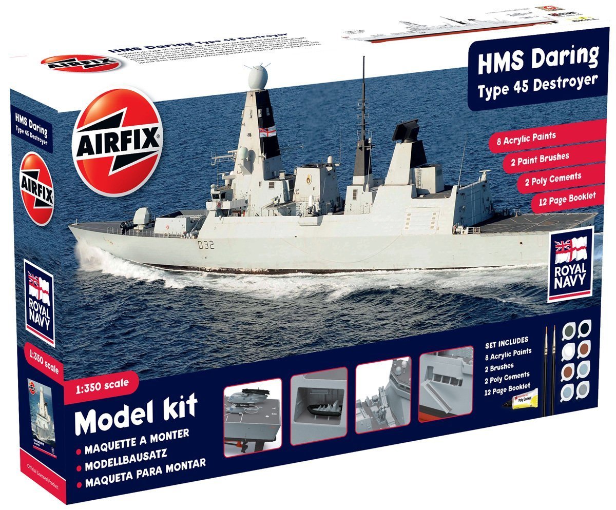 HMS Daring Type 45 Destroyer Model Gemi 1:350 N:A50132