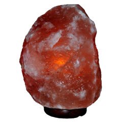 Doğal Himalaya Kaya Tuzu Lambası Kablolu Ampullü Pembe 7-8 Kg
