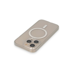İphone 14 Pro Kılıf Grand Magneticsafe Kapak - Şeffaf