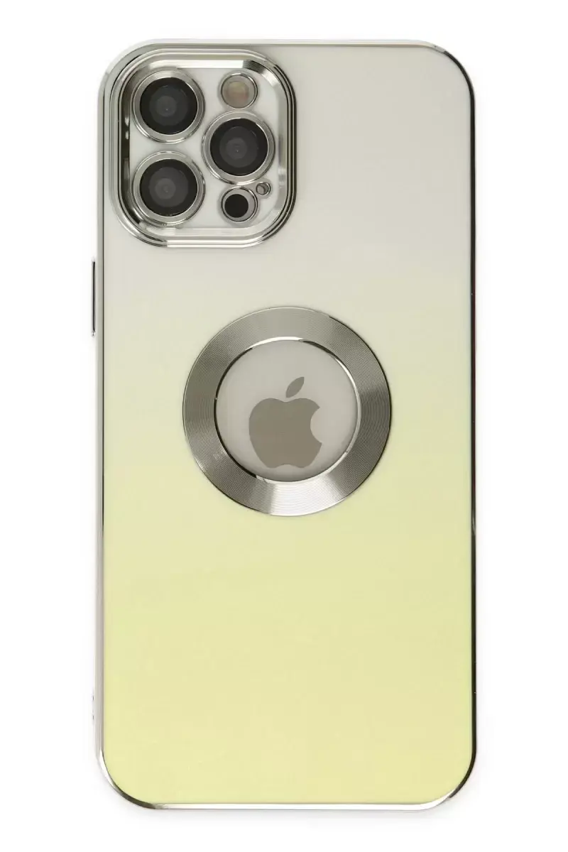 Newface Apple İphone 12 Pro Kılıf Best Silikon - Sarı