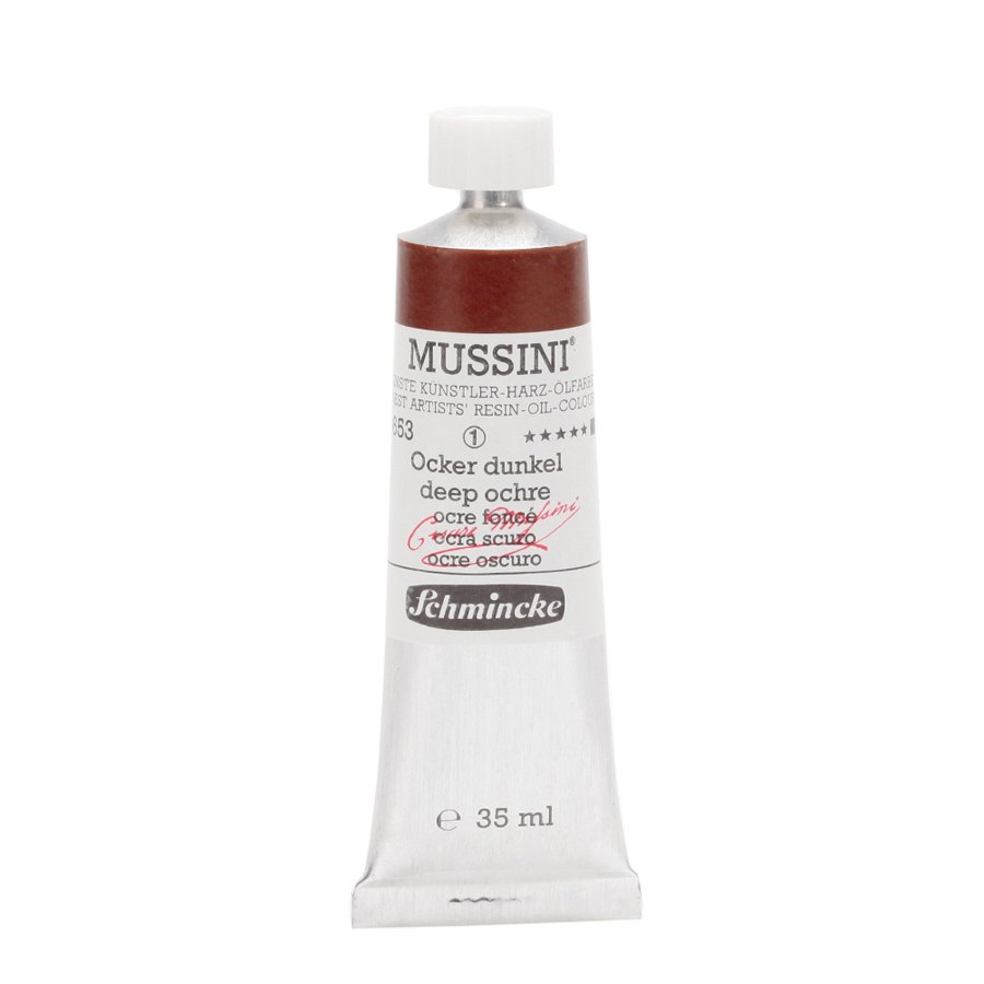 Mussini Yağlı Boya 35ml. Seri 1 N:653 Deep Ochre