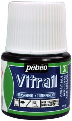 Vitrail Cam Boyası 45ml - 37 Cobalt Blue