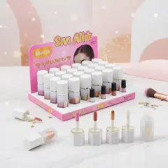 4'lü Ruj Şekilli Likit Allık Seti