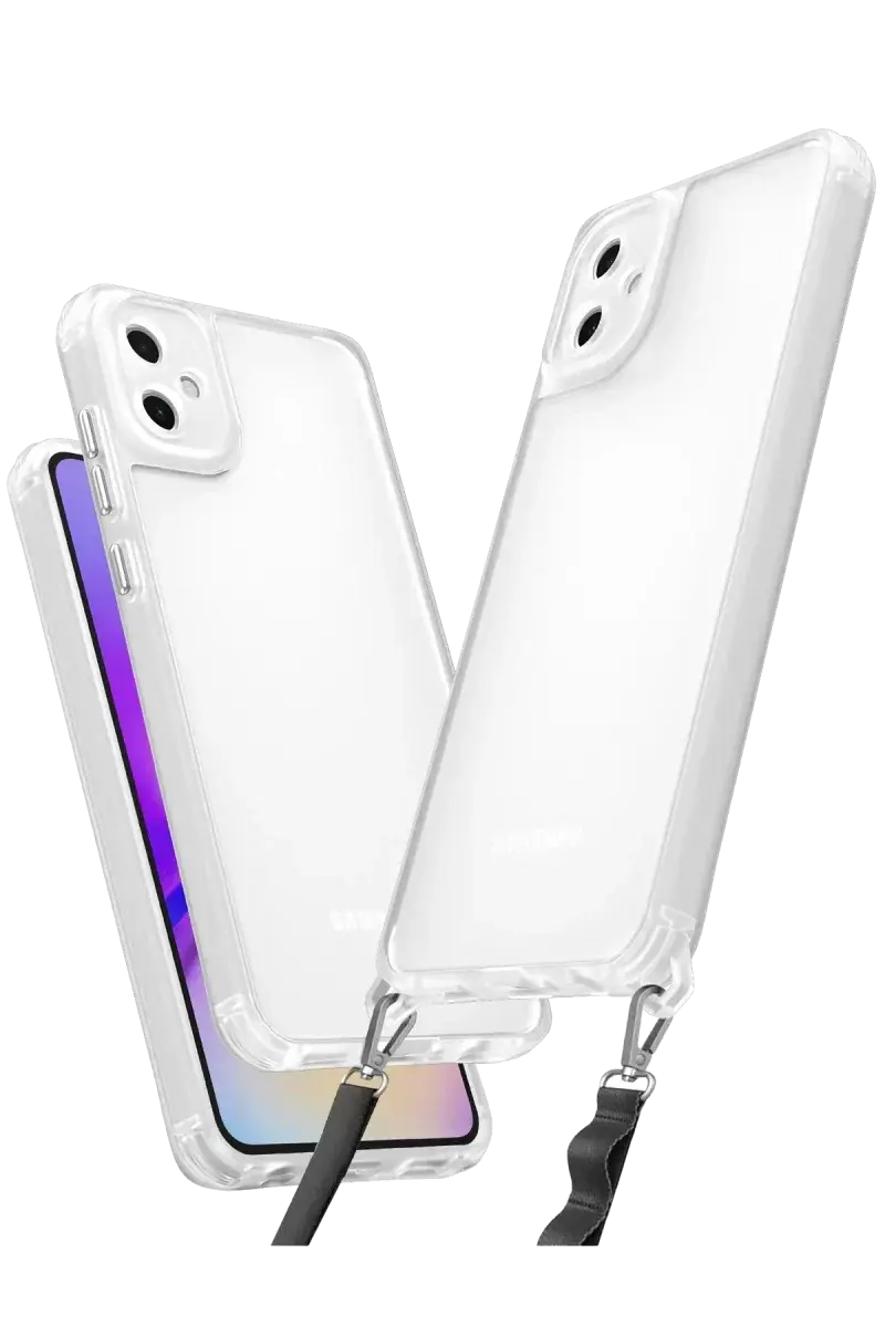 Newface Samsung Galaxy A06 Kılıf Penta Silikon Kılıf - Şeffaf