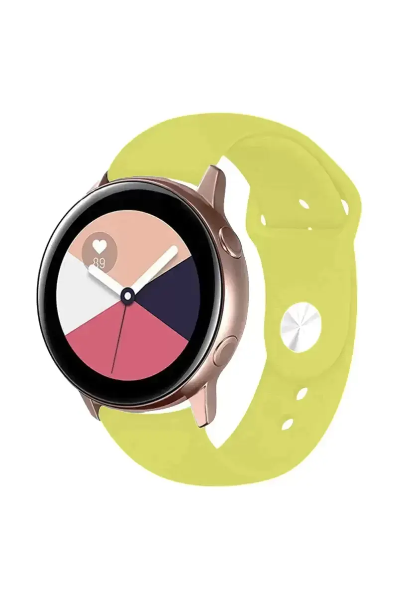 Newface Watch 22mm Klasik Kordon - Sarı