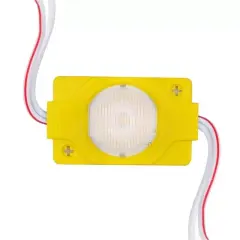 12 Volt 1.5 Watt Led Modül - Sarı Renk - 3030 Çip - 40x30 Mm