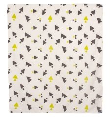 Sevi Bebe Organik Müslin Battaniye 120x100 Cm - Üçgen Desen