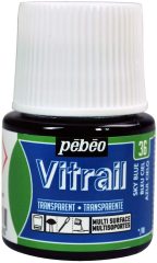 Vitrail Cam Boyası 45ml - 36 Sky Blue