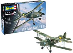 Bücker Bü131 D Model Uçak N:1:32 N:3886