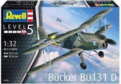 Bücker Bü131 D Model Uçak N:1:32 N:3886