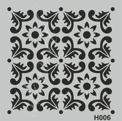 Stencil 25x25cm N:H006