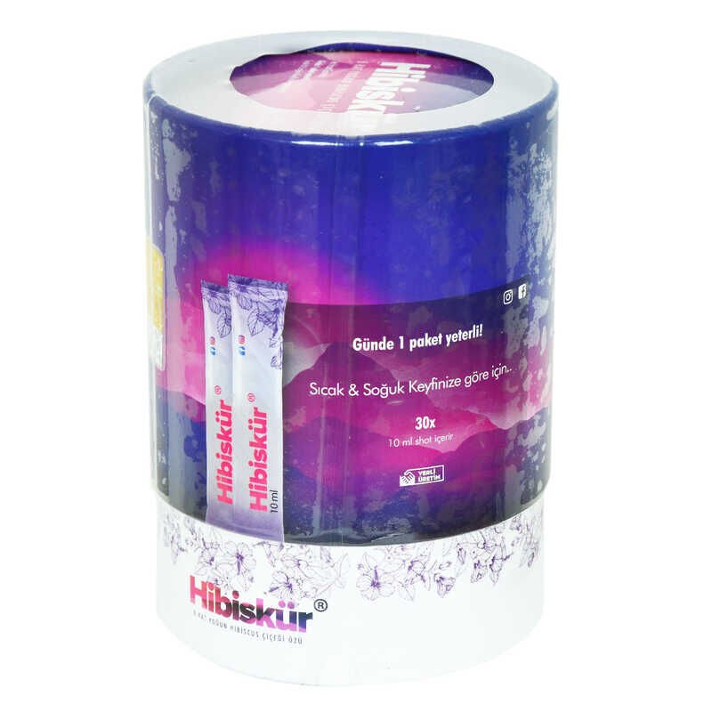 Hibiskür Hibisküslü Acı Çehreli Bitkisel Karışım 10 Gr x 30 Saşe