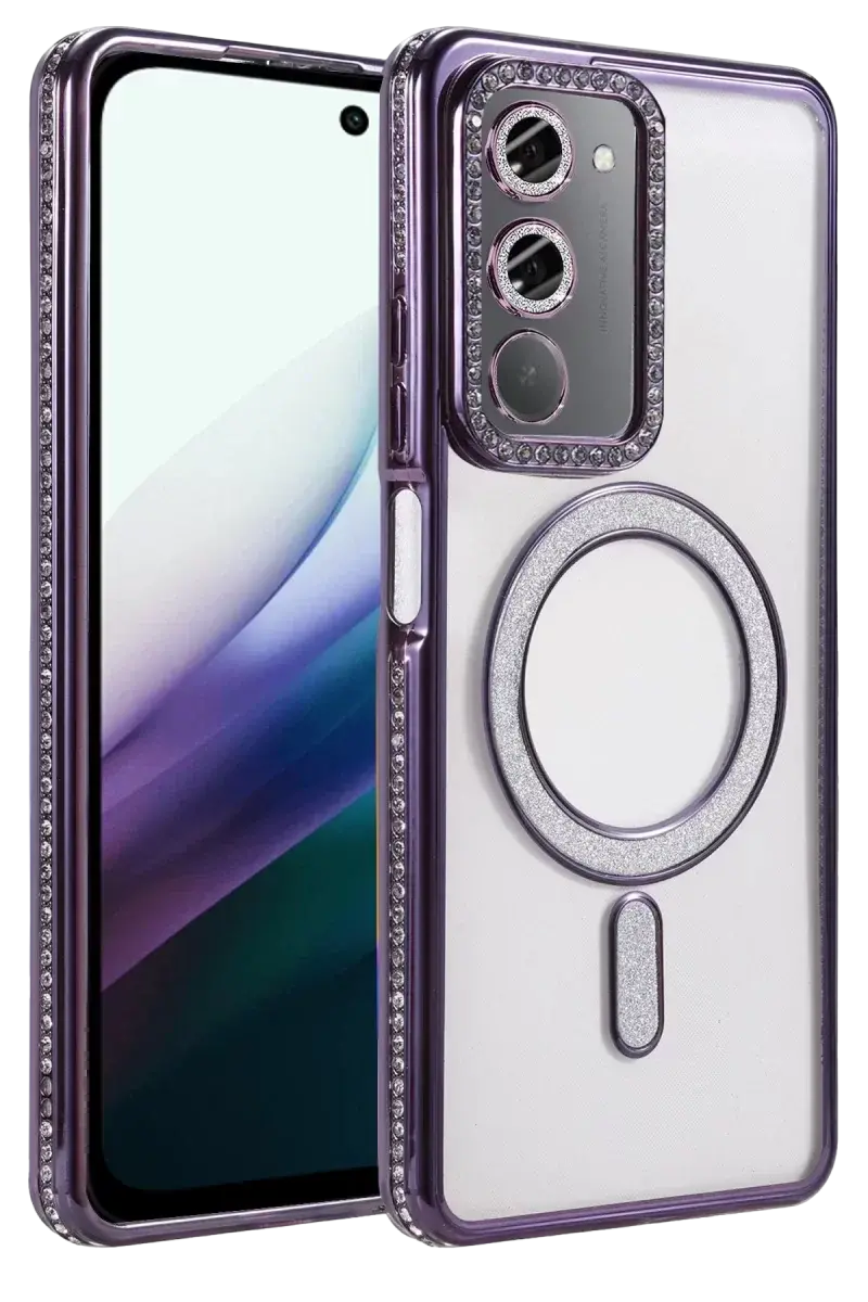 Joko Xiaomi Redmi 15 4g Joke Simli Magneticsafe Kılıf - Derin Mor