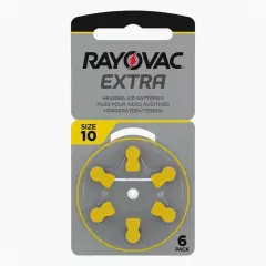 Rayovac 10 Numara Kulaklık Pili (6'lı Paket)