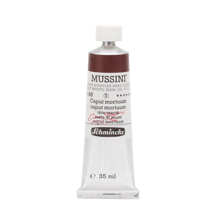 Mussini Yağlı Boya 35ml. Seri 1 N:648 Caput Mortuum