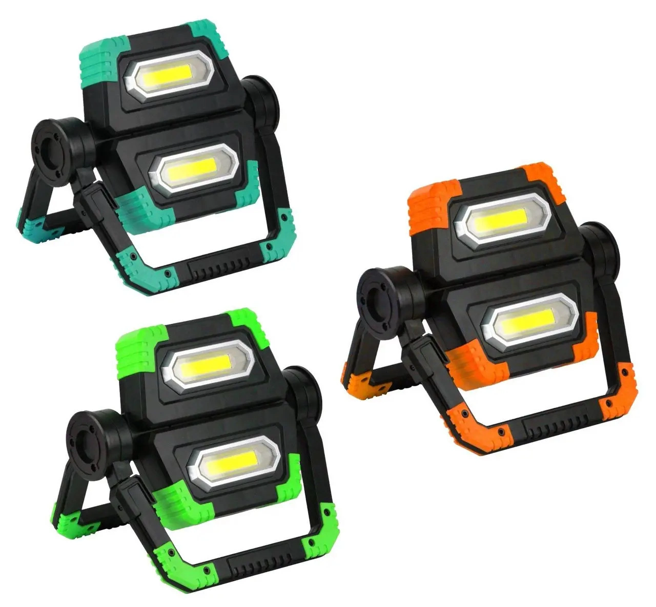 Bright Yd-858a  Cob Led Projektör Pilli El Feneri