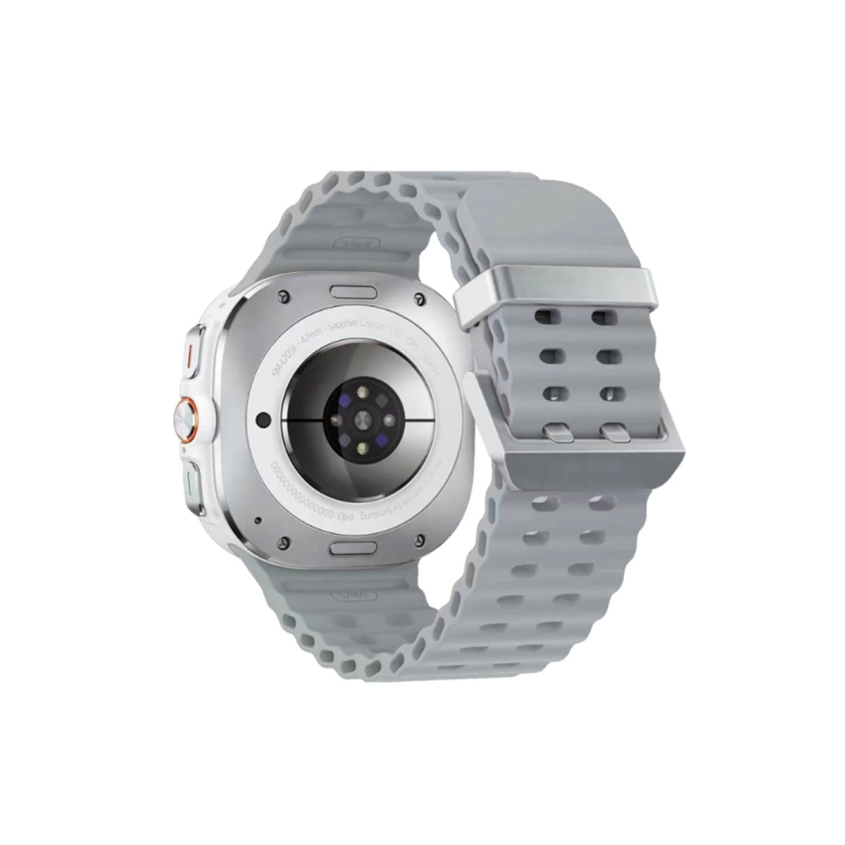 Watch 7 Ultra Kr417 Rug Silikon Kordon - Gri