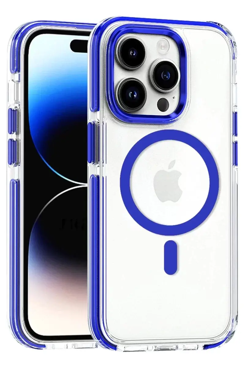 Joko İphone 15 Pro Max Bella Magsafe Kapak - Mavi