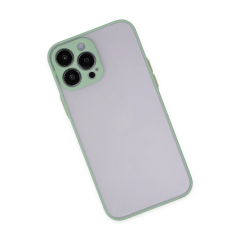 İphone 14 Pro Max Kılıf Montreal Silikon Kapak - Turkuaz