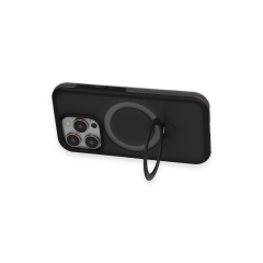 Joko  İphone 15 Pro Max Zorda Airbag Magsafe Standlı Kapak - Titan Gri