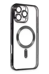 Newface İphone 16 Pro Max Kılıf Kross Magneticsafe Kapak - Siyah