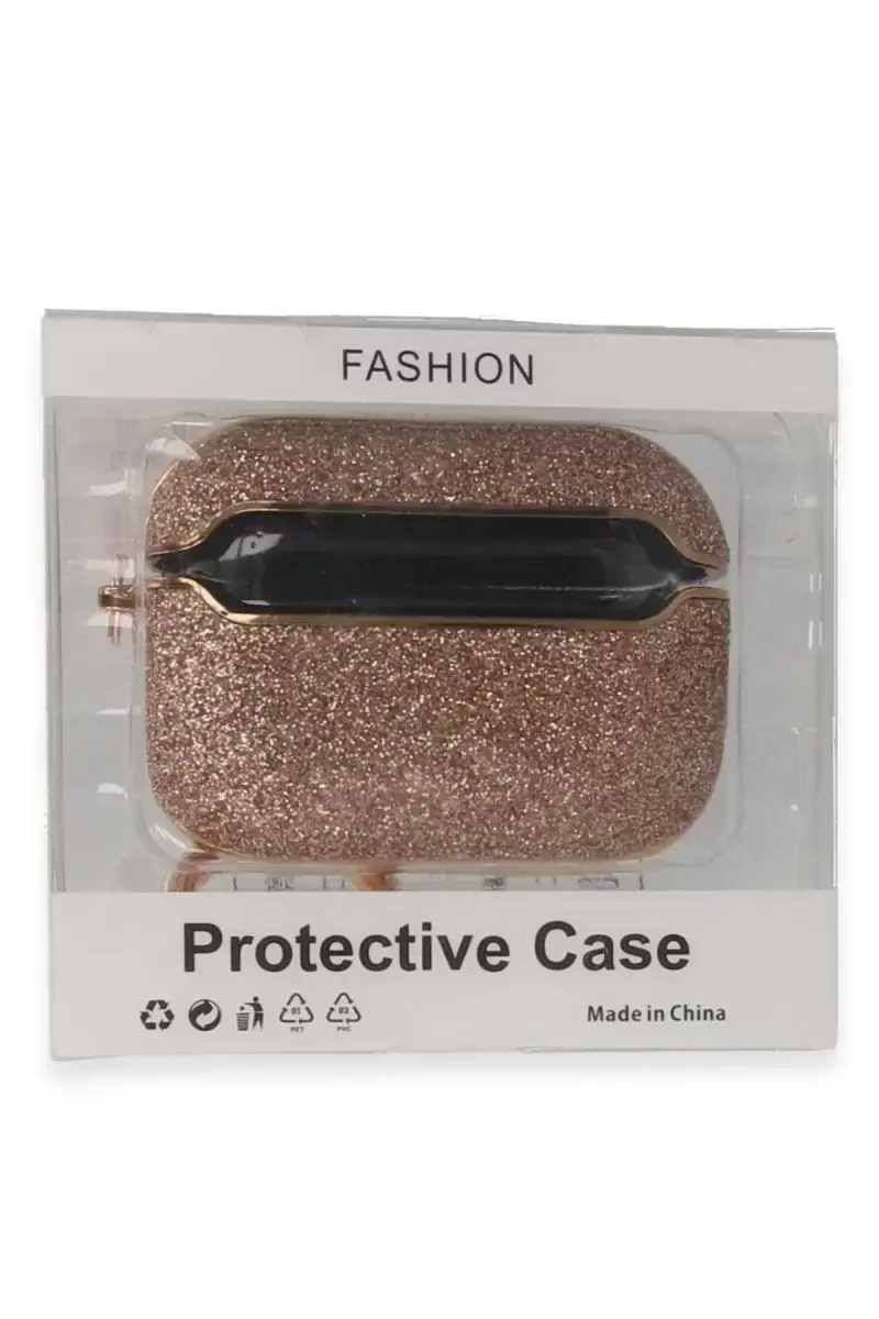 Newface Airpods Pro (1.nesil) Spell Simli Kılıf - Rose Gold