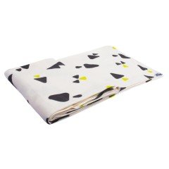 Sevi Bebe Organik Müslin Çok Amaçlı 2 li örtü 70x55 Üçgen Desen