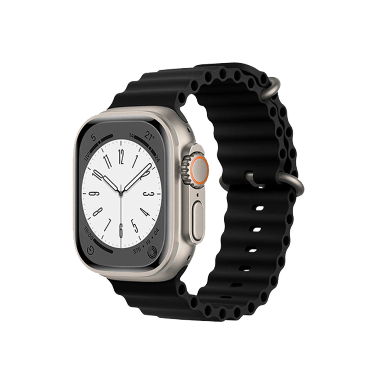 Watch 38mm Ocean Kordon - Siyah