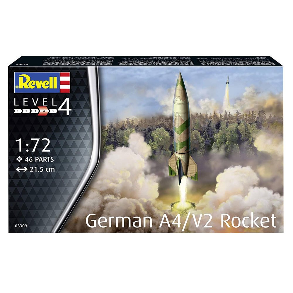 German A4/V2 Rocket Model Roket 1:72 N:3309