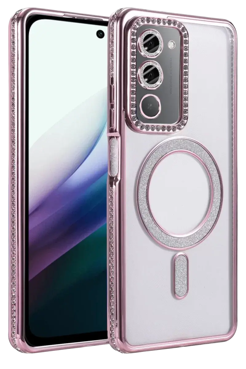 Joko Xiaomi Redmi 15 4g Joke Simli Magneticsafe Kılıf - Pembe