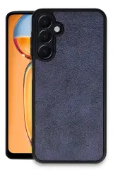 Newface Samsung Galaxy A35 5g Kılıf Aras Deri Kapak - Lacivert