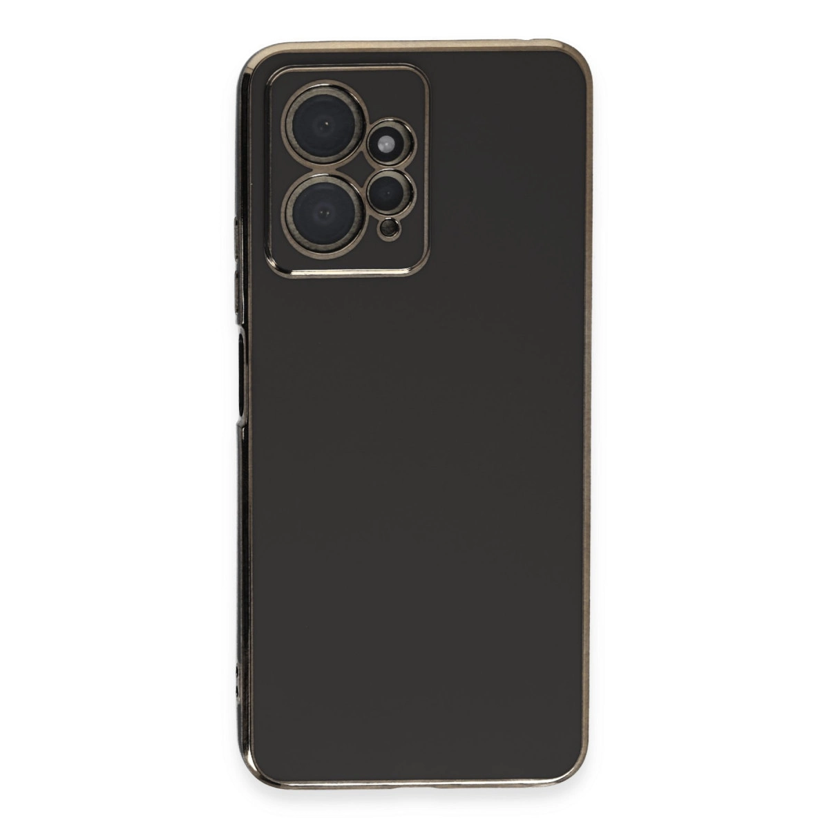 Xiaomi Redmi Note 12 4g Kılıf Volet Silikon - Siyah
