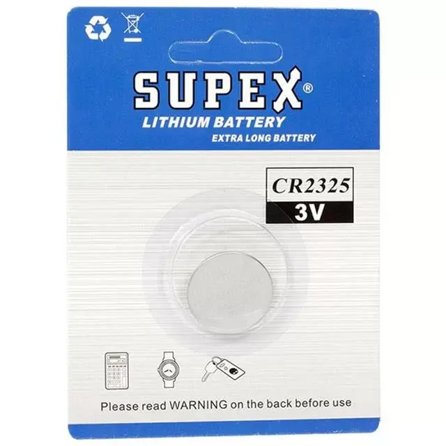Supex Cr2325 3 Volt Lityum Pil Tekli