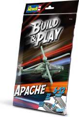 Build & Play Apache Model Helikopter 1:100 N:6453