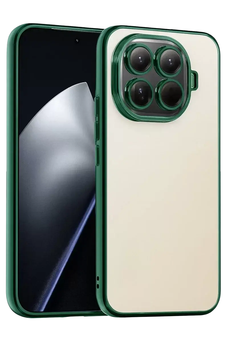 Newface Xiaomi Mi 15t Pro Razer Lensli Silikon - Yeşil