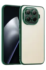 Newface Xiaomi Mi 15t Pro Razer Lensli Silikon - Yeşil