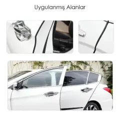 Powermaster Pm-26300 Araç İçi Dışı U Tipi Geçmeli 4 Metre Koruyucu Dekoratif Esnek Çıta