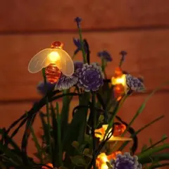 Powermaster Pm-29076 Solar Arı Figürlü 12m Dekoratif Led Aydınlatma Animasyonlu Bahçe Lambası