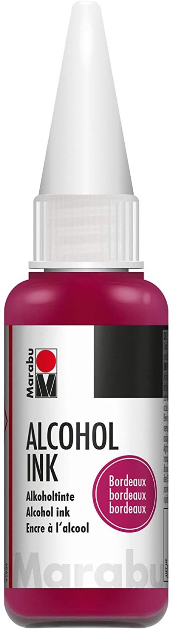 Alcohol Ink Alkol Bazlı Mürekkep 20ml N:34 Bordeaux