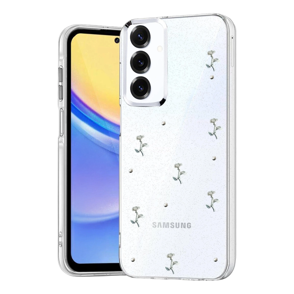 Samsung Galaxy A57 5g Fiyonk Desenli Kapak - Desen 4