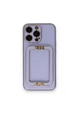 Newface İphone 14 Pro Max Kılıf Coco Elit Kapak - Lila