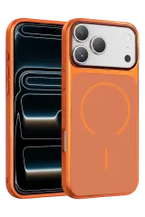 Joko Apple İphone 17 Pro Max Rush Magsafe Kapak - Turuncu
