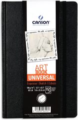 Book Universal Sert Kapak Eskiz Defteri 96gr 14x21,6cm 112 Yaprak