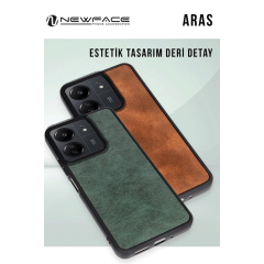 Samsung Galaxy A26 Kılıf Aras Deri Kapak - Kırmızı