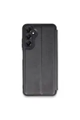 Newface Samsung Galaxy S24 Fe Kılıf Flip Cover - Siyah