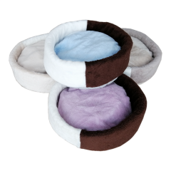 Renkli Peluş Kedi Köpek Yatağı 15*45 cm