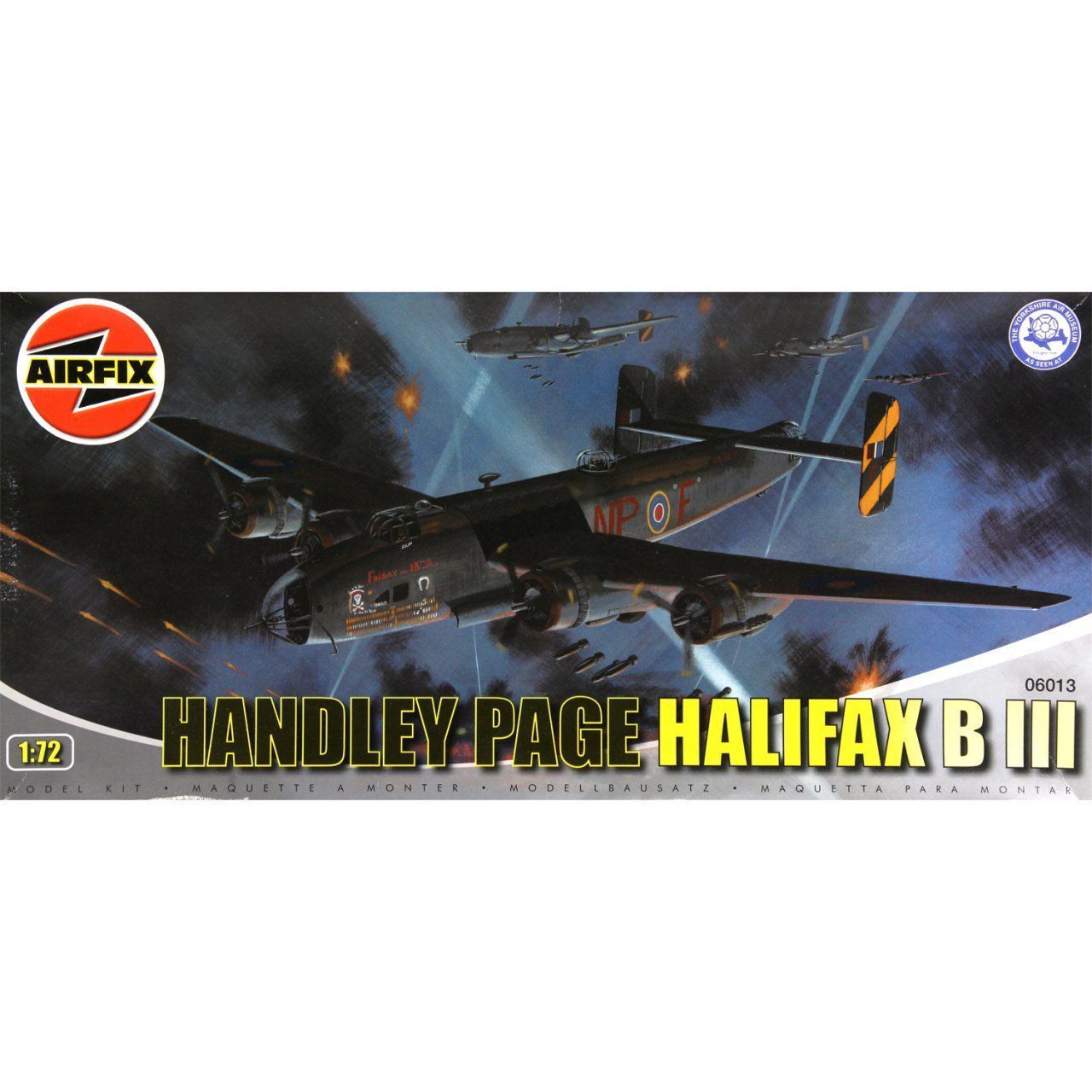 Handley Page Halifax B III Model Uçak 1:72 N:06013