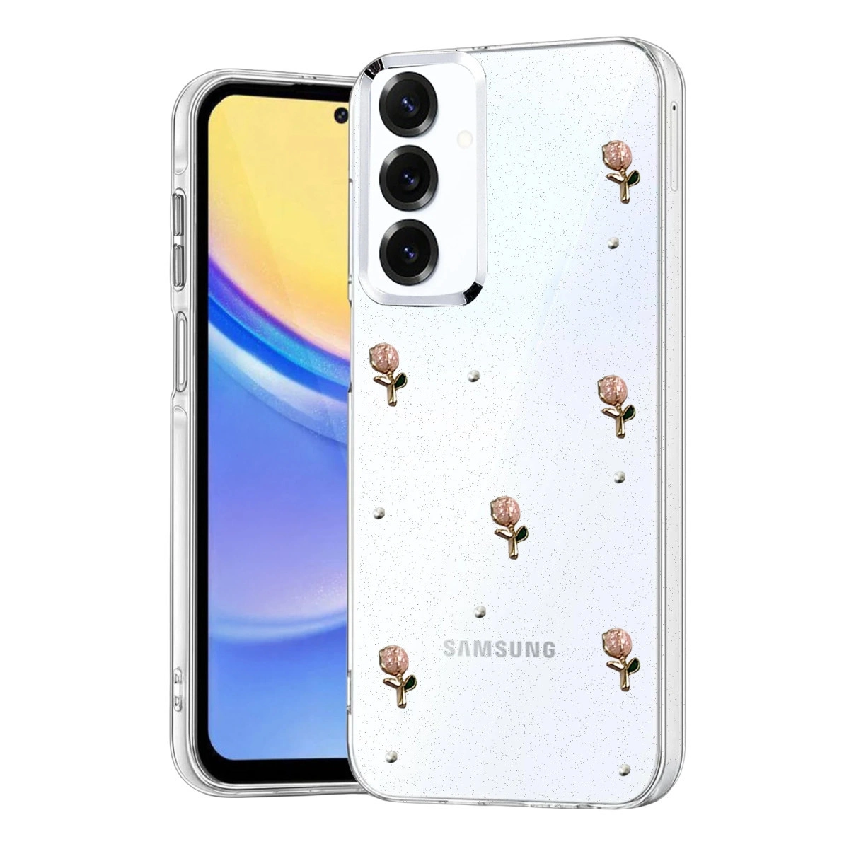 Samsung Galaxy A57 5g Fiyonk Desenli Kapak - Desen 6